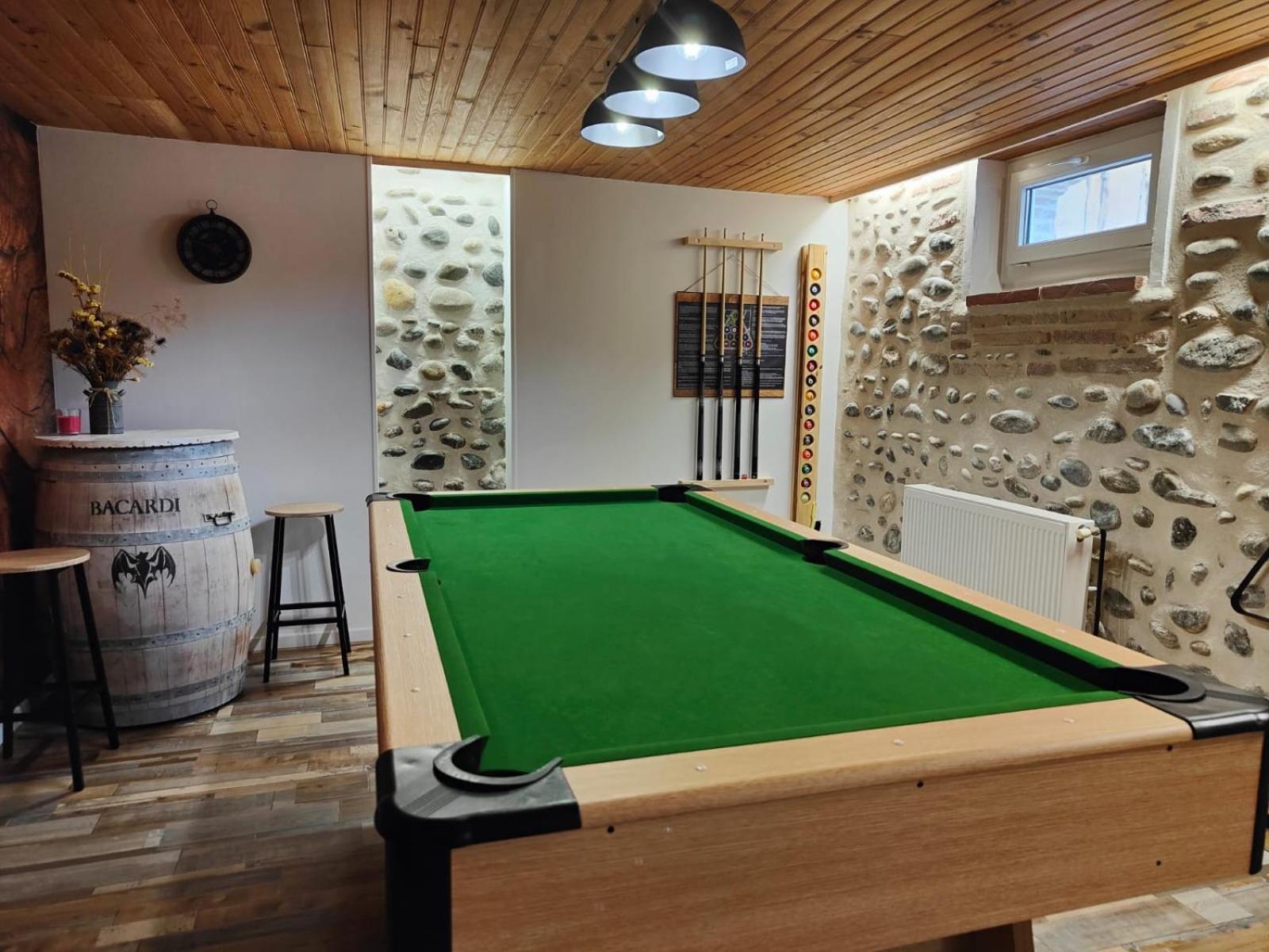 Villa Garona Avec Billard Proche Pyrenees Cazeres Exterior foto